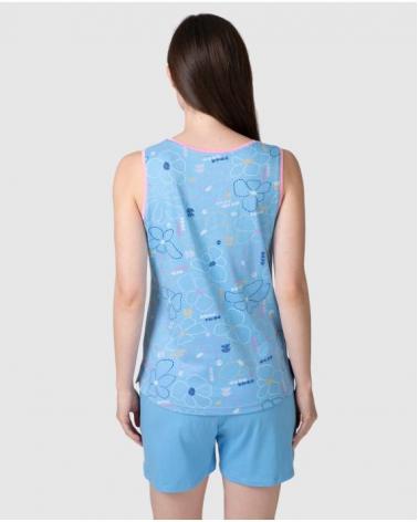 PIJAMA MUJER MASSANA P261200 ALGODON