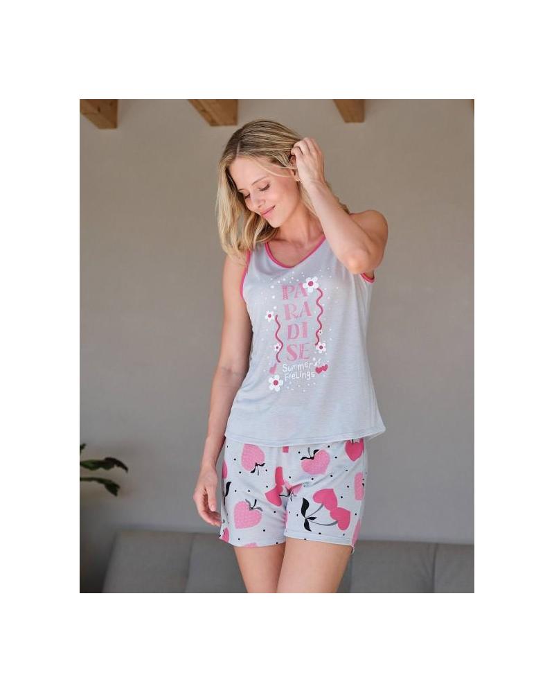 PIJAMA MUJER MASSANA P261222 VISCOSA