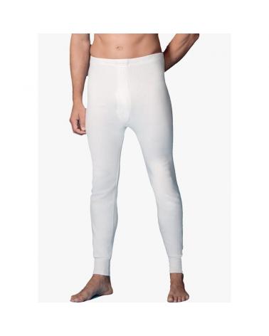 PANTALÓN THERMAL HOMBRE 278 ABANDERADO COLOR: blanco; TALLAS: 48, 52, 56, 60 Composición: 100% algodón; Temporada: