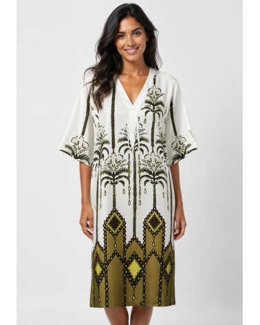 TUNICA PALMIER AUDACE ASB4498 TALLAS: s, m, l, xl; COLOR: unicoi Temporada: 15verano 22real - Colección Baño Mujer