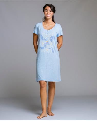 CAMISON SEÑORETTA ALGODON ORGANICO 261124 TALLAS: l, xl, xxl; COLOR: unico Temporada: verano 2026 -   - PEPI GUERRA