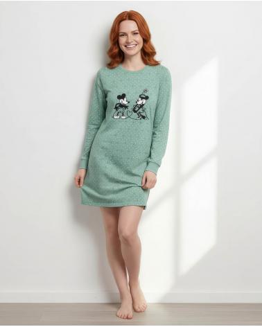CAMISON SEÑORETTA DYSNEY MINNIE 262135 TALLAS: m; COLOR: verde Temporada: invierno 26 -   - PEPI GUERRA