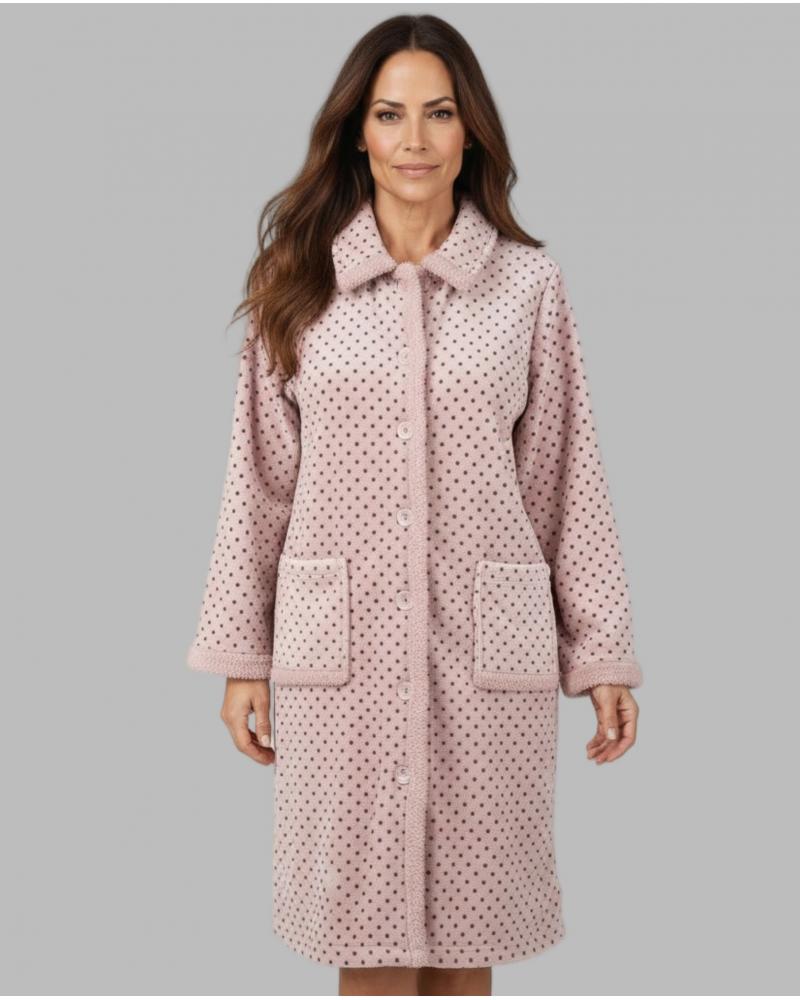 BATA MUJER ESTAMAPADA EGATEX 262538 TALLAS: m, l, xl, xxl; COLOR: unico Temporada: invierno 26 -   - PEPI GUERRA