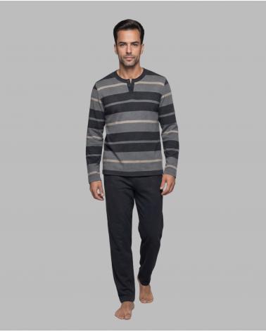 PIJAMA HOMBRE MARCA SOY PUNTO MILANO 262640 TALLAS: m, l, xl, xxl; COLOR: unico Temporada: invierno 26 -   - PEPI GUERRA