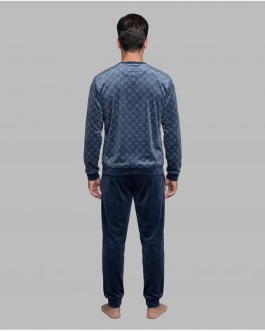 PIJAMA HOMBRE MARCA SOY VELOUR 262601 TALLAS: m, l, xl, xxl; COLOR: unico Temporada: invierno 26 -   - PEPI GUERRA