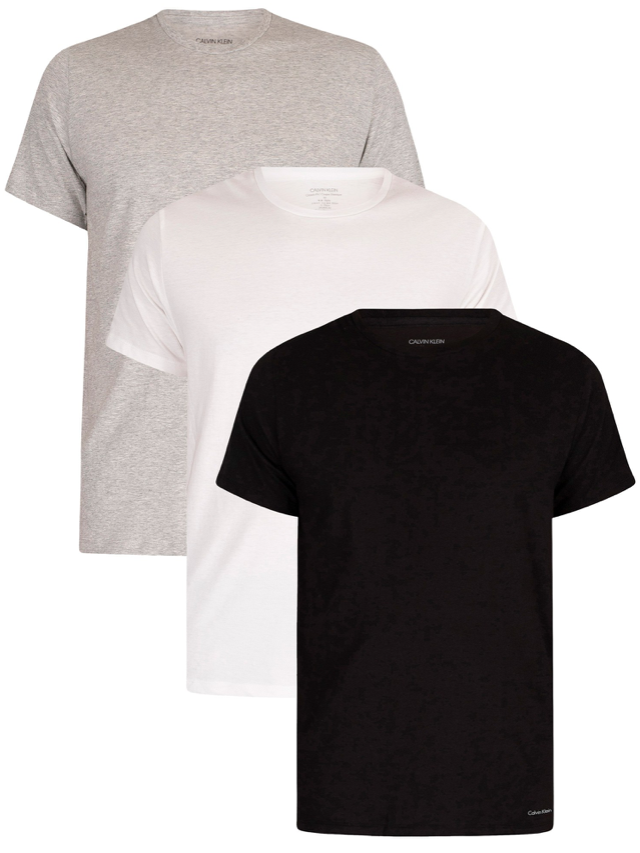 Pack 3 Camisetas Caballero Calvin Klein 'Classic Fit Cotton'