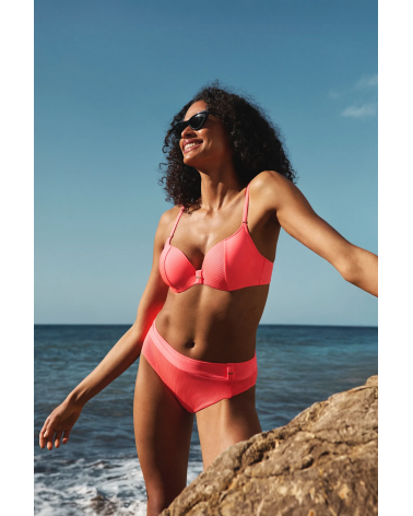 TOP BIKINI CORAZON MARIE JO COPA C CASSIE 1008316 COLOR: negro, coral; TALLAS: 90, 95, 100, 85, 105 Temporada: verano