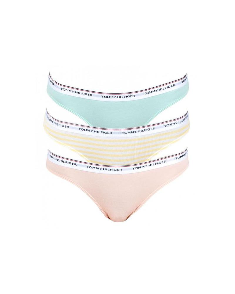 Pack 3 Tangas Mujer Tommy Hilfiger - TALLAS S COLOR NUDE