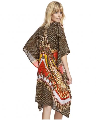 Kaftan Ory Zebra Indio - TALLAS M COLOR 