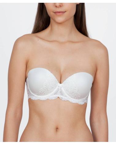 SUJETADOR PUSH-UP CON AROS IVETTE BRIDAL ''HERITAGE''