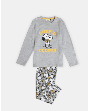 PIJAMA NIÑA PEANUTS SNOOPY 62455-0