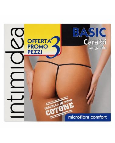 pack3 tangas hilo intimidea 310566 tanga caraibi