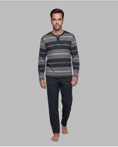PIJAMA HOMBRE MARCA SOY PUNTO MILANO 262640 TALLAS: m, l, xl, xxl; COLOR: unico Temporada: invierno 26 -   - PEPI GUERRA