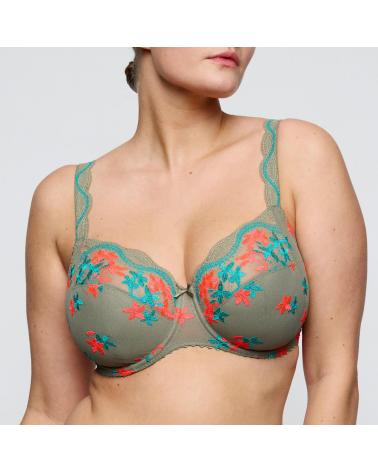 SUJETADOR PRIMA DONNA COPA f 163540 CALA LUNA TALLAS: 90, 95, 100, 105, 110; COLOR: botanique Temporada: invierno 26 - 
