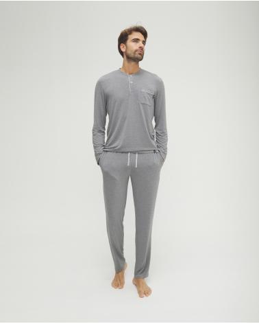 PIJAMA HOMBRE LOHE MODAL BOTONES Y265190