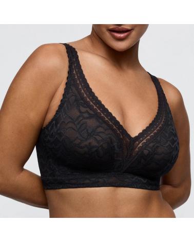 BRALETTE PRIMA DONNA COPA E 163623 MIYARA COLOR: negro; TALLAS: 90, 95, 100, 85, 105, 110 Temporada: invierno 26 -