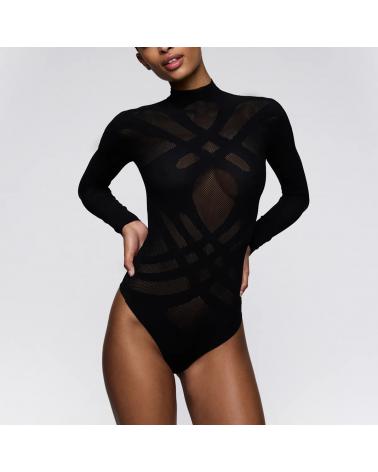 BODY SARDA TEGLA 3603140 TALLAS: s, m, l; COLOR: negro Temporada: invierno 26 - Toda la lencería de noche de mujer