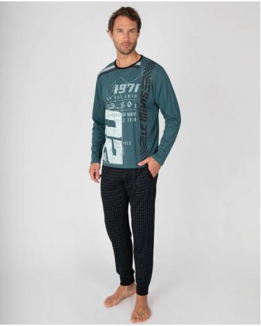 PIJAMA HOMBRE MASSANA ALGODON P761302