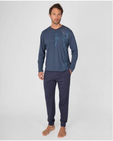 PIJAMA HOMBRE MODAL MASSANA P761301